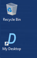 shortcut on your Desktop