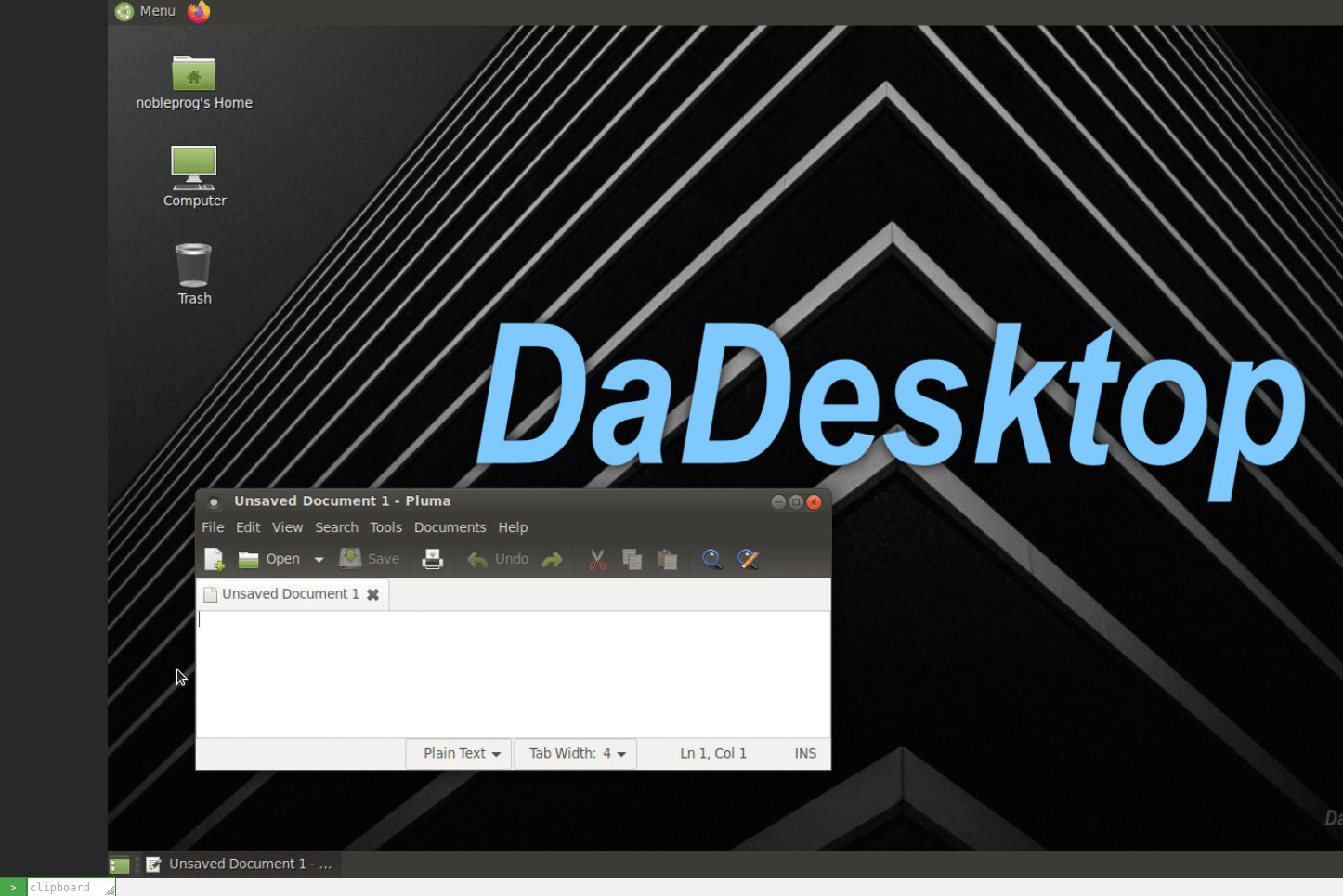 Guia da Área de Transferência DaDesktop