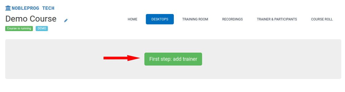 Adicionar Treinador 1